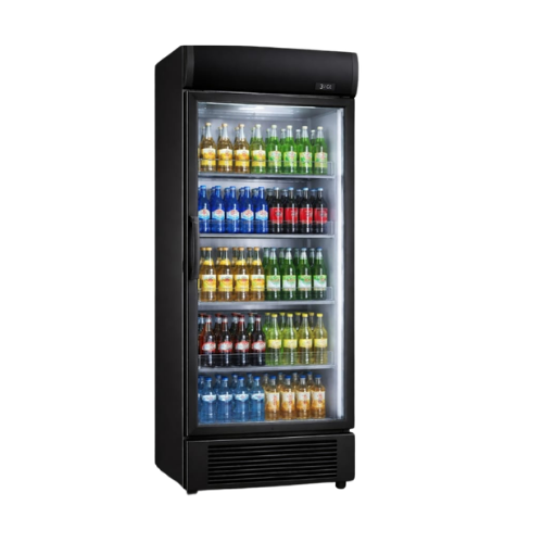 Getränkekühlschrank mit Glastür für gekühlte Getränke bei Veranstaltungen und Events