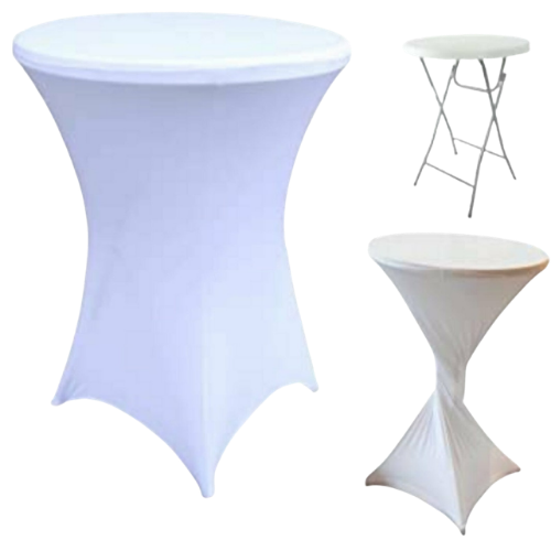 Stehtisch mit Husse für Events und Veranstaltungen